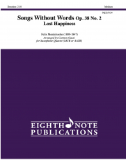 Songs Without Words Op. 38 No. 2